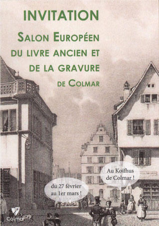 Salon du livre ancien de Colmar 2026