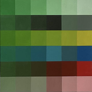 Intermezzo III | 2026 | 40X40 cm | Acryl auf Leinwand