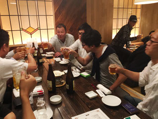 約45名の方々が懇親会に参加して頂きました!
