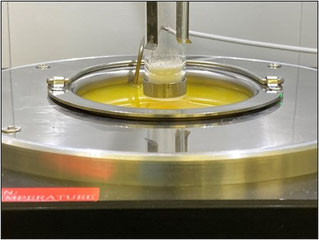 粉体接触角測定③