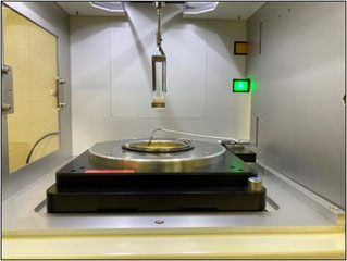 粉体接触角測定①