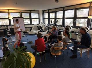 Vortrag, Meeting mit Christian Wirz, Personalcoach und Trainingberatung