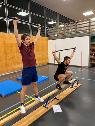 Personaltraining Christian Wirz, Coacht Athleten im Training