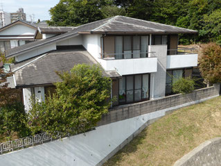 色落ちしてしまったスレート屋根