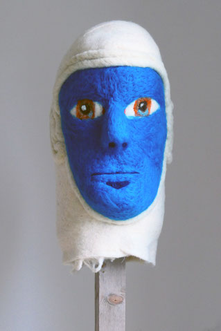 Gardien.nes VII, dim. h 41 cm x 20 cm x 28 cm