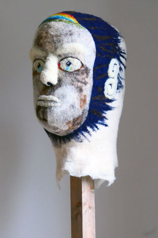 Gardien.nes VIII, dim. h 42 cm x 21 cm x 30 cm, 2025