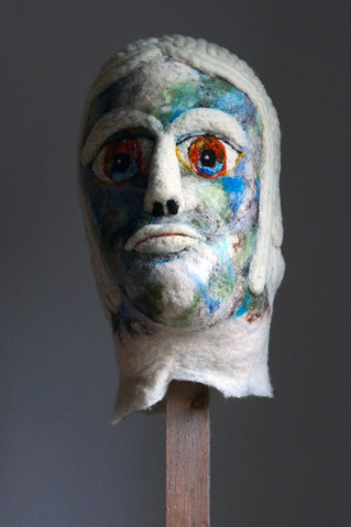 Gardien.nes IX, dim. h 38 cm x 22 cm x 30 cm, 2025