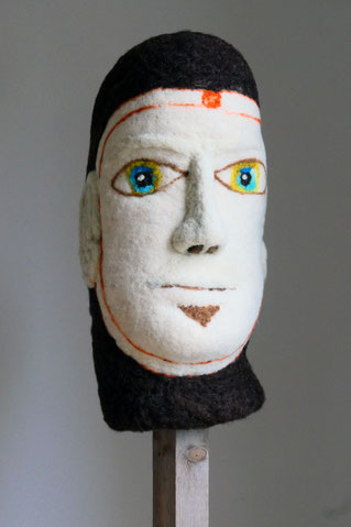 Gardien.nes VI, dim. h 41 cm x 21 cm x 28 cm, 2025