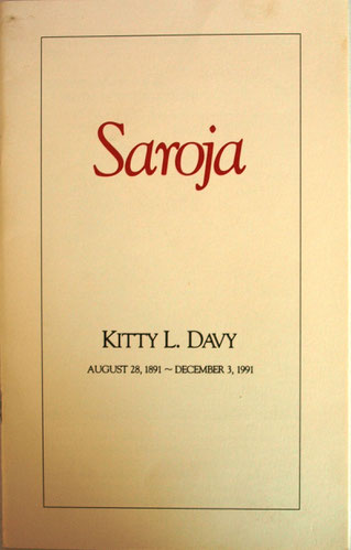 Kitty's Memorial brochure