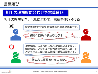 言葉選び