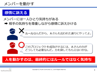 感情に訴える