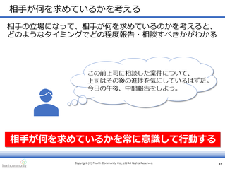 相手が何を求めているかを考える
