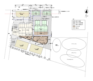 エコアパート敷地図面