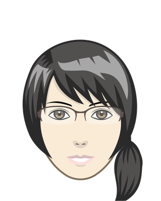 パソコンジム豊中のインストラクター・スタッフ紹介イラスト。初心者やシニアにもやさしく対応する笑顔のスタッフが描かれています。