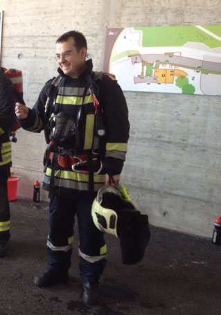 Stephan Marty Feuerwehr Übung macht den Meister