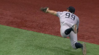 Nella foto Aaron Judge esterno degli Yankees