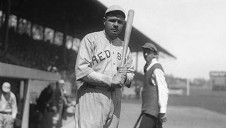 Babe Ruth con i Red Sox (Getty Images)