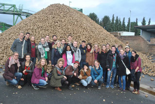 IAAS at a sugar beet factory.