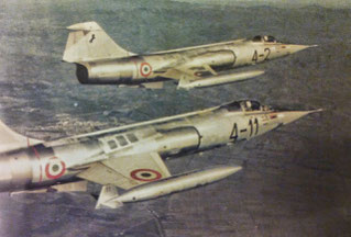 L'F-104 Starfighter, considerato il caccia più longevo dell'A.M.I.