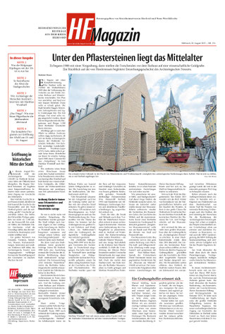 Erste Seite des HF-Magazins Nr. 133