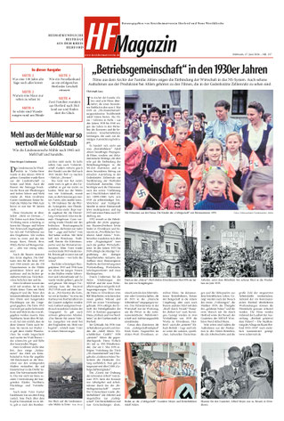 Erste Seite des HF-Magazins Nr. 133