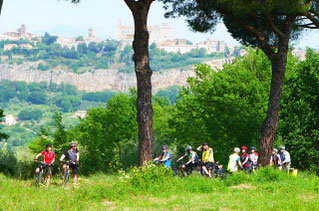 Italien, Toskana, Urlaub, Radreisen, Velotraum, Radfahren, aufwärts, Anstieg