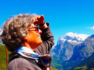 die Eiger-Nordwand direkt vor uns