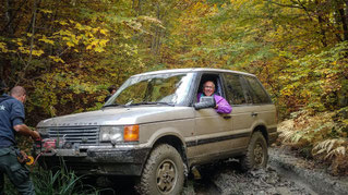 Schwierige Passagen auf der Prespa Tour
