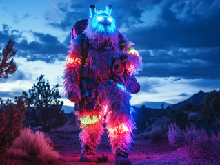 Sahara Yeti Lichterfest