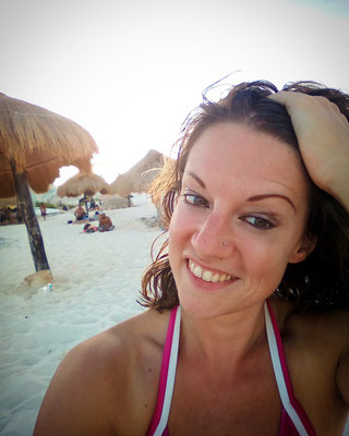 July 2017. I think that was my second day back in Mexico. To be precise in Cancun. There I would start my second Yoga Tour two weeks later.