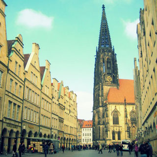 Münster in Germany. I visited it for one week to see my family and friends and to ground...