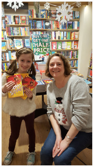 Meeting a fan of the Robyn Silver books
