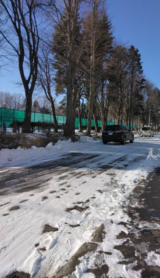 やや溶けた状態