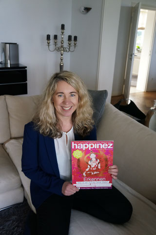 Christina Hoffmann und der Heldenreisen Artikel in der Happinez
