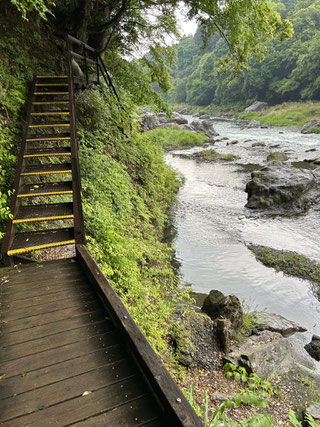 Mitake Valley Riverside Path