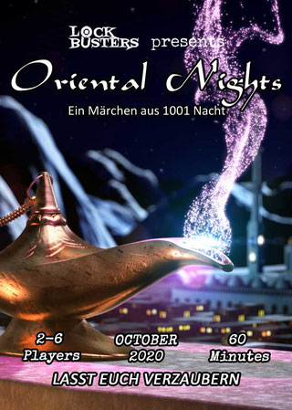 Lockbusters Escape Room Kassel - Oriental Nights - Ein Märchen aus 1001 Nacht