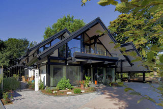Einfamilienhaus - Holzskelettbauweise