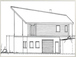 Planung des Hauses mit Keller - Zeichnungen