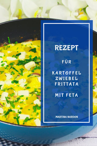 Kartoffel-Zwiebel-Frittata mit Feta