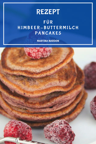 Himbeer-Buttermilch-Pancakes