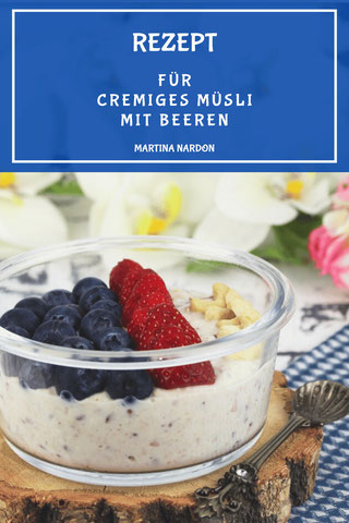 Cremiges Müsli mit Beeren