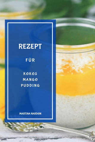 Kokos-Mango-Pudding