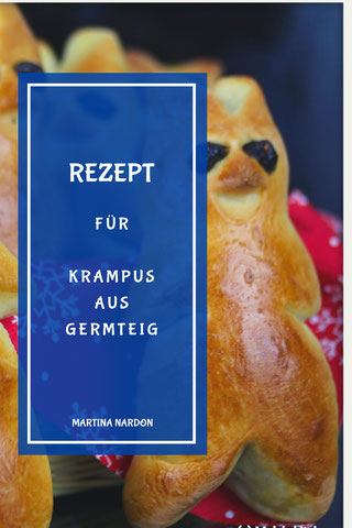 Krampus aus Germteig
