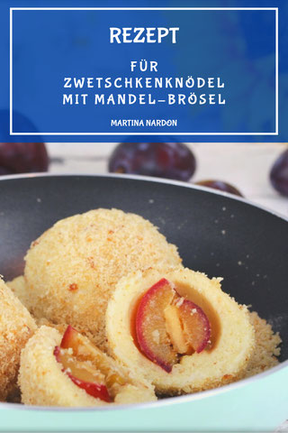 Zwetschkenknödel mit Mandel-Brösel