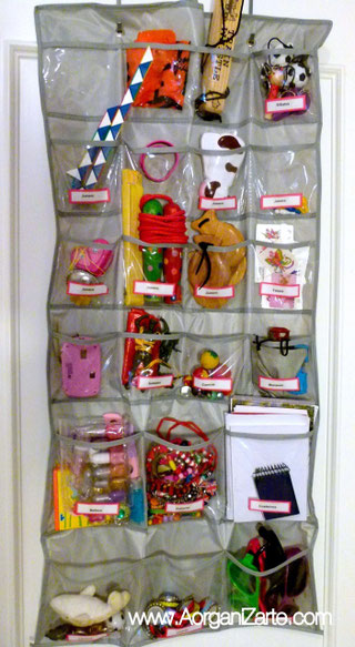 Organiza los juguetes y juegos - AorganiZarte