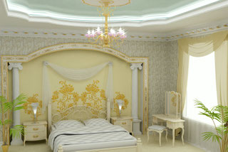 Abgehängte Decken, dekorative Deckenkonstruktionen, Deckenmodule