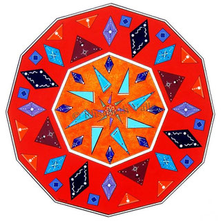 mandala n°37 - 60x60