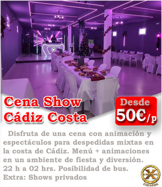 cena temática El Puerto de Santa Maria 