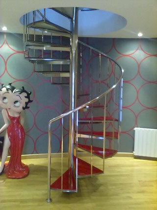 Escaleras de Caracol - Escaleras Laravid : Trabajos en Acero