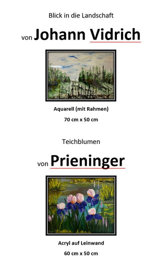 € 300,00 je Bild / Anfragen unter 0664/5103714